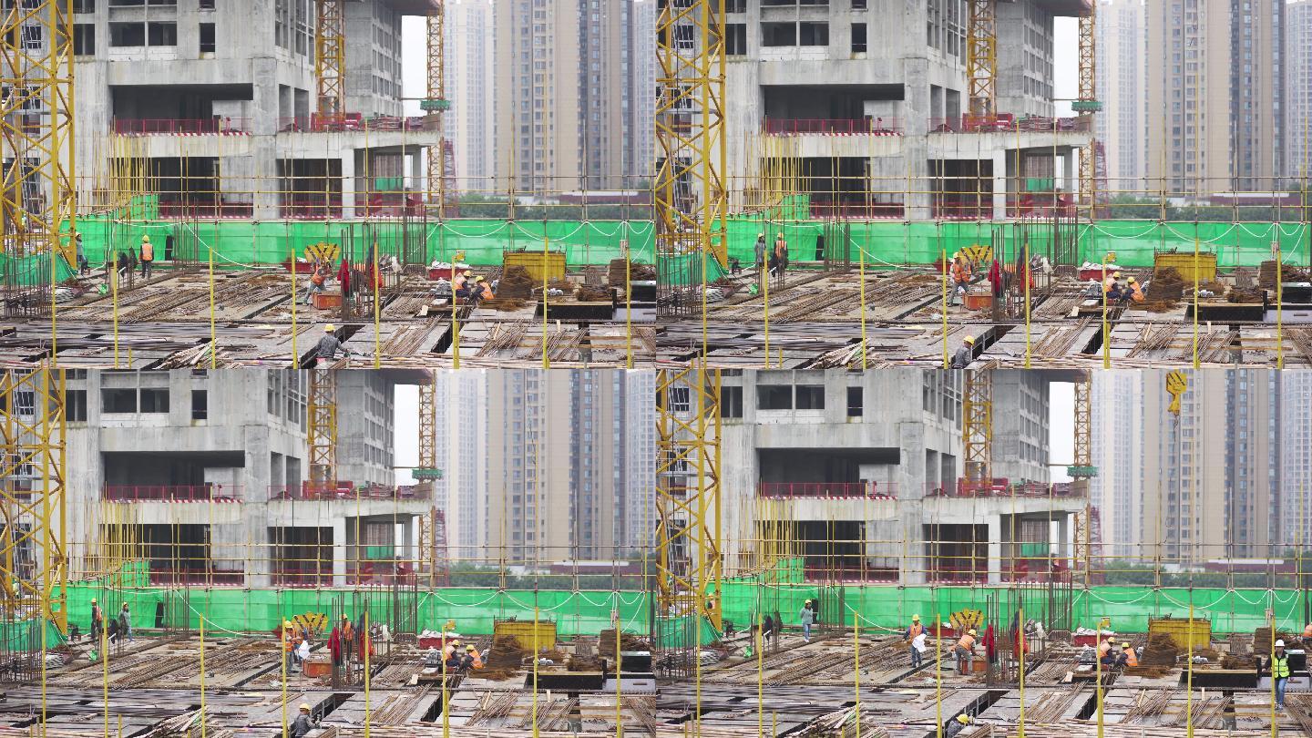 工地施工建筑房地產開發生產